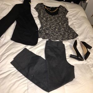 Michael Kors charcoal Dress Pants size 14